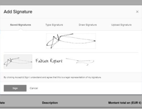 Sa signature en ligne vraiment pas mal